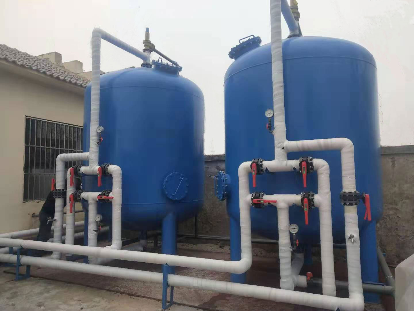 江苏丰县大沙河镇饮用水氟超标解决方案